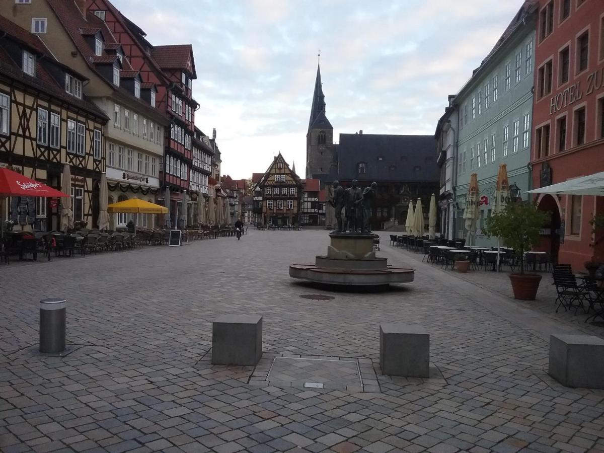 Usis_Ferienwohnung Im Harz Quedlinburg Exteriör bild